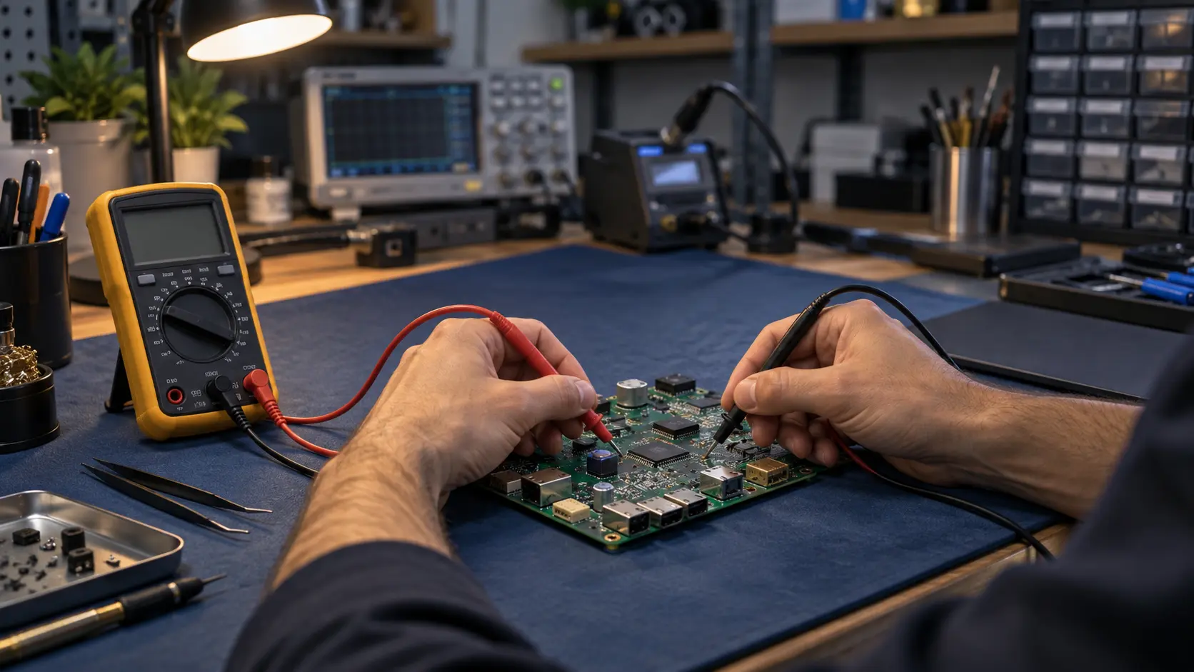 The repair bench